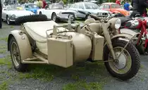 =BMW R75 technische Daten, gesehen bei den Motorrad-Oldtimer-Freunden Kiebitzgrund im Juni 2016 