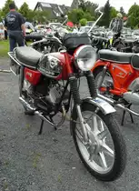 =Zündapp GTS 50, gesehen bei den Motorrad-Oldtimer-Freunden Kiebitzgrund im Juni 2016 