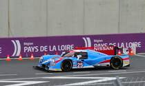 LMP2 Nr.25, Ligier JSP2 (Nissan VK45DE 4.5L V8) von Algarve Pro Racing, Fahrer; Michael Munemann, Chris Hoy, Andrea Pizzitola im Training zu den 84. 24h von Le Mans am 15.6.2016