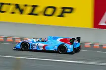 LMP2 Nr.38, Morgan LMP2 (Nissan VK45DE 4.5L V8) von Pegasus Racing, Fahrer; Inès Taittinger, Léo Roussel, Rémy Striebig im Training zu den 84. 24h von Le Mans am 15.6.2016
