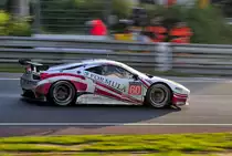 LMGTE Am Nr.60 Ferrari 458 Italia GT2, von Formula Racing (Motor; Ferrari F136GT 4.5L V8)  Fahrer; Johnny Laursen, Christina Nielsen, Mikkel Mac bei den 84. 24h von Le Mans am 18.6.2016