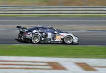 LMGTE Am Nr.88 Porsche 911 RSR, von Abu Dhabi-Proton Racing (Motor; Porsche 4.0L Flat-6) Fahrer; Khaled Al Qubaisi, Patrick Long, David Heinemeier Hansson bei den 84. 24h von Le Mans am 19.6.2016