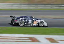 LMGTE Am Nr.88 Porsche 911 RSR, von Abu Dhabi-Proton Racing (Motor; Porsche 4.0L Flat-6) Fahrer; Khaled Al Qubaisi, Patrick Long, David Heinemeier Hansson bei den 84. 24h von Le Mans am 19.6.2016