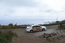 Toyota Corolla als Taxi auf dem Monte Verde, dem höchsten Punkt der Insel São Vicente (Mindelo/Cabo Verde, 23.03.2016)