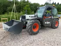 =Bobcat TL 358+, steht auf seinem ersten Arbeitsplatz in 36100 Petersberg-Marbach im Juli 2016