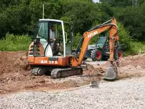 =Atlas AM29R, eingesetzt auf einer Baustelle in 36100 Petersberg-Marbach im Juli 2016