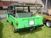 Heckansicht eines Renault 6 Rodeo. 1972 - 1981. Herner Oldies am 03.07.2016.