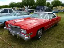 Cadillac Eldorado auf dem US-Car-Treffen in Stadtbredimus (Lux.) am 02.07.2016
