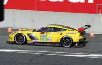 Nr.63 Chevrolet Corvette C7.R (Motor Chevrolet LT5.5 5.5L V8)GTELM Pro, Corvette Racing USA bei den 84. 24h von Le Mans am 18.6.2016