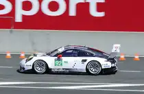 Nr.92 LMGTE Pro Porsche 911 RSR von Porsche Motorsport North America, Training am 15.6.2016 bei den 84. 24h von Le Mans 