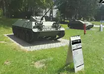 Schützenpanzer HS30 ausgemustertes Austellungsstück Kaserne Regen 09.07.2016