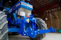 Ford Traktor 6410 mit Lesnik-Fronthydraulik am 9.Juli 16