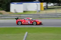 Ferrari Challenge Europa Training am 16.6.2016. Nr.117, Ferrari 458 Italia, für´s Support Rennen der 84. 24h Le Mans 