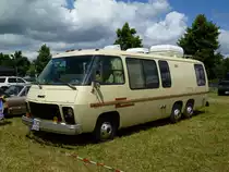 GMC Motorhome auf dem US-Car-Treffen in Stadtbredimus (Lux.) am 02.07.2016