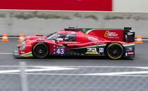 Nr.43  RGR Sport by Morand, Ligier JSP2 (Motor, Nissan VK45DE 4.5L V8)Fahrer: Ricardo González, Filipe Albuquerque, Bruno Senna wärend des Training der 84. 24h Le Mans am 15.6.2016 