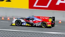 Nr.46 Thiriet by TDS Racing, Oreca 05 (Motor, Nissan VK45DE 4.5L V8)Fahrer: Pierre Thiriet, Mathias Beche, Ryō Hirakawa wärend des Training der 84. 24h Le Mans am 15.6.2016 