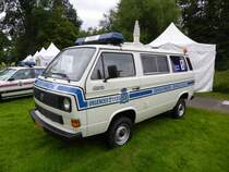 VW T3 Gendarmerie Grand-Ducale bei den Luxembourg Classic Days 2016 in Mondorf
