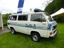VW T3 Gendarmerie Grand-Ducale bei den Luxembourg Classic Days 2016 in Mondorf