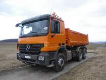 Mercedes-Benz Actros 2646 aufgenommen am 01.02.2009