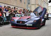 Gillet Vertigo.5 Spirit,in der Innenstadt von Le Mans bei der 22.Fahrer Parade am 17.6.2016 
http://www.gilletvertigo.com/en-vertigo.html 