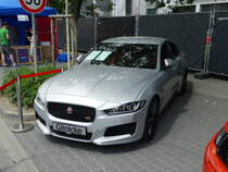 Jaguar XE am 17.07.16 beim Osthafen Festival 2016 in Frankfurt