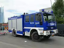 THW Ortsverband Frankfurt IVECO GKW 1 am 17.07.16 beim Osthafen Festival 2016 in Frankfurt