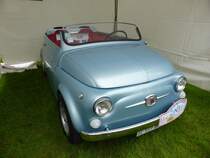 FIAT 500 Roadster bei den Luxembourg Classic Days 2016 in Mondorf