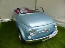 FIAT 500 Roadster bei den Luxembourg Classic Days 2016 in Mondorf