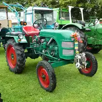=Kramer KA 110 steht bei der Oldtimerausstellung in Gudensberg, Juli 2016