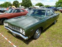 Plymouth Satellite auf dem US-Car-Treffen in Stadtbredimus (Lux.) am 02.07.2016