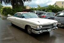 Cadillac Series 62 Coupe, Baujahr 1959. Aufgenommen am 18. Juni 2016 in St. Gallen, Schweiz