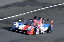 Nr.77 LMP3 LIGIER JS P3 - Nissan ((Nissan VK50VE 5.0 L V8, 390hp), ), Team Graff,  ROAD TO LE MANS  bei den 24h Le Mans, wärend des Trainings in der Dunlop Chikane am 16.6.2016  