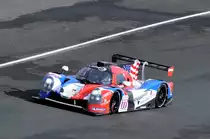 Nr.77 LMP3 LIGIER JS P3 - Nissan ((Nissan VK50VE 5.0 L V8, 390hp), ), Team Graff,  ROAD TO LE MANS  bei den 24h Le Mans, wärend des Trainings in der Dunlop Chikane am 16.6.2016  