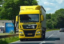 MAN TGX  Verbrugge  aus den Niederlanden in Euskirchen - 28.06.2016