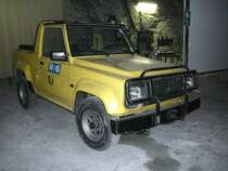 Daihatsu Rocky DX im Erlebnisbergwerk 36460 Merkers anl. des Konzertes  The Best of Classic & Rock  am 15.11.2008. Der Veranstaltungsort liegt 500 m unter Tage.