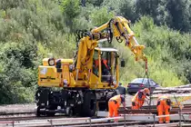 Atlas Zweiwegebagger in Haltern am See 18.7.2016