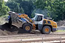 Liebherr Radlader in Haltern am See 18.7.2016