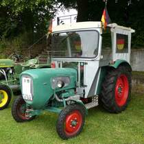 =Güldner Tessin gesehen bei der Oldtimerausstellung in Gudensberg, Juli 2016