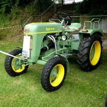 =Bautz 14 PS, steht bei der Oldtimerausstellung in Gudensberg, Juli 2016