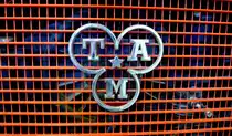 TAM, Logo der 1946 gegr�ndeten Nutzfahrzeugfirma aus Marburg(Maribor) in Slowenien, Juli 2016