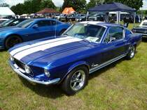 Ford Mustang auf dem US-Car-Treffen in Stadtbredimus (Lux.) am 02.07.2016
