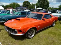 Ford Mustang auf dem US-Car-Treffen in Stadtbredimus (Lux.) am 02.07.2016