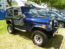 Jeep Wrangler auf dem US-Car-Treffen in Stadtbredimus (Lux.) am 02.07.2016