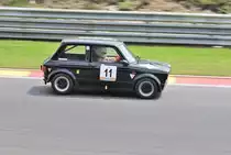 Autobianchi Abarth HP70 auf dem Formel 1-Kurs von Spa-Francorchamps, beim Youngtimer Festival Spa 22-24 July 2016