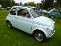 FIAT 500 bei den Luxembourg Classic Days 2016 in Mondorf