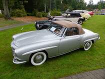 Mercedes-Benz 190 SL bei den Luxembourg Classic Days 2016 in Mondorf