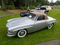 Mercedes-Benz 190 SL bei den Luxembourg Classic Days 2016 in Mondorf