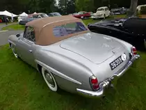 Mercedes-Benz 190 SL bei den Luxembourg Classic Days 2016 in Mondorf