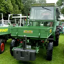 =Fendt GT mit Zusatzgewicht, gesehen bei der Oldtimerausstellung in Gudensberg, Juli 2016