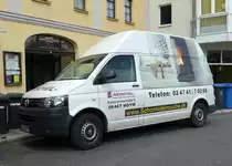 =VW T5 der Firma REUSCHEL im Juli 2016